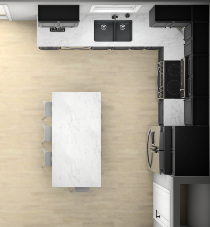 Kitchen — Overhead