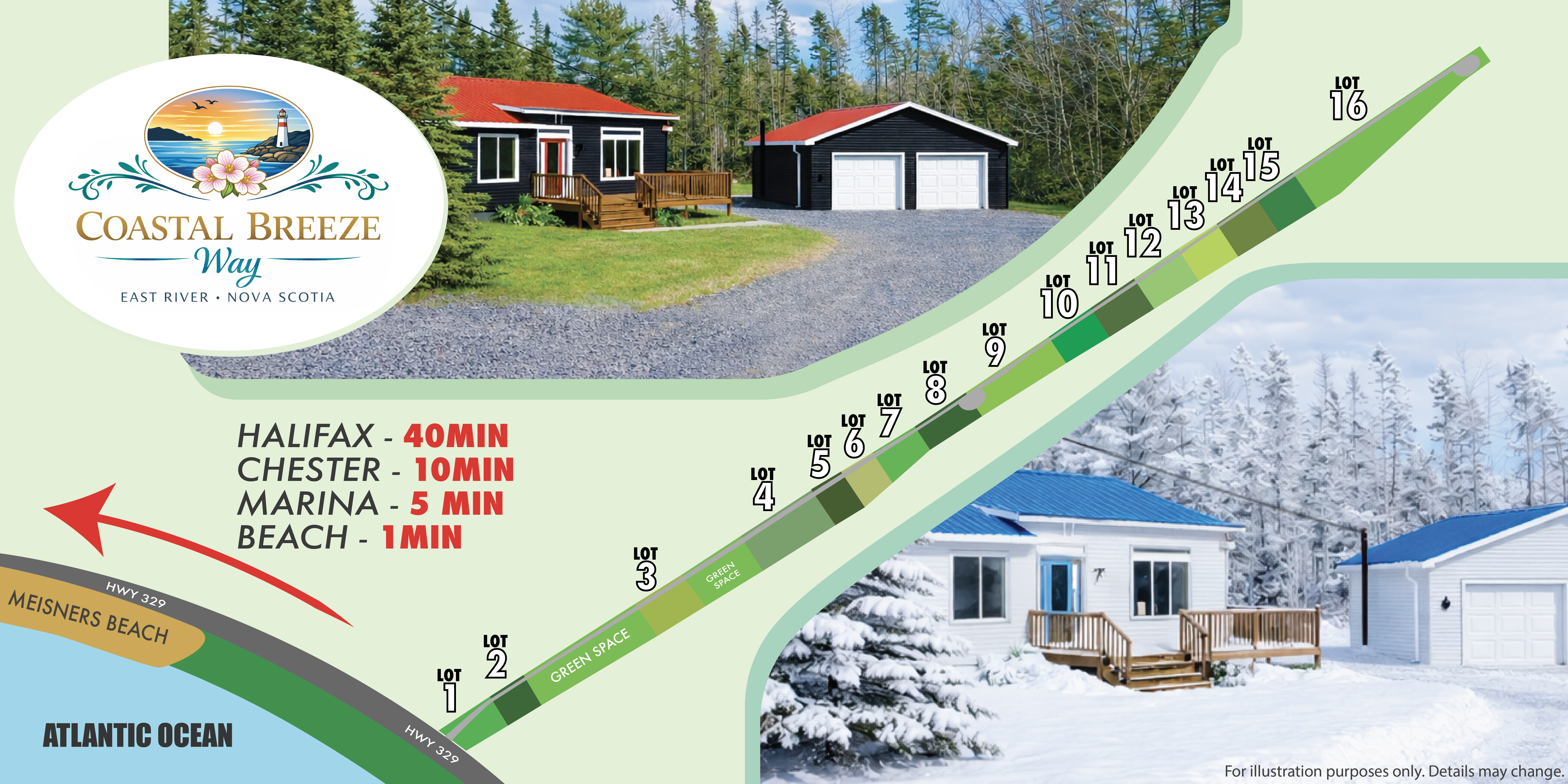 Coastal Breeze Way — Site Plan